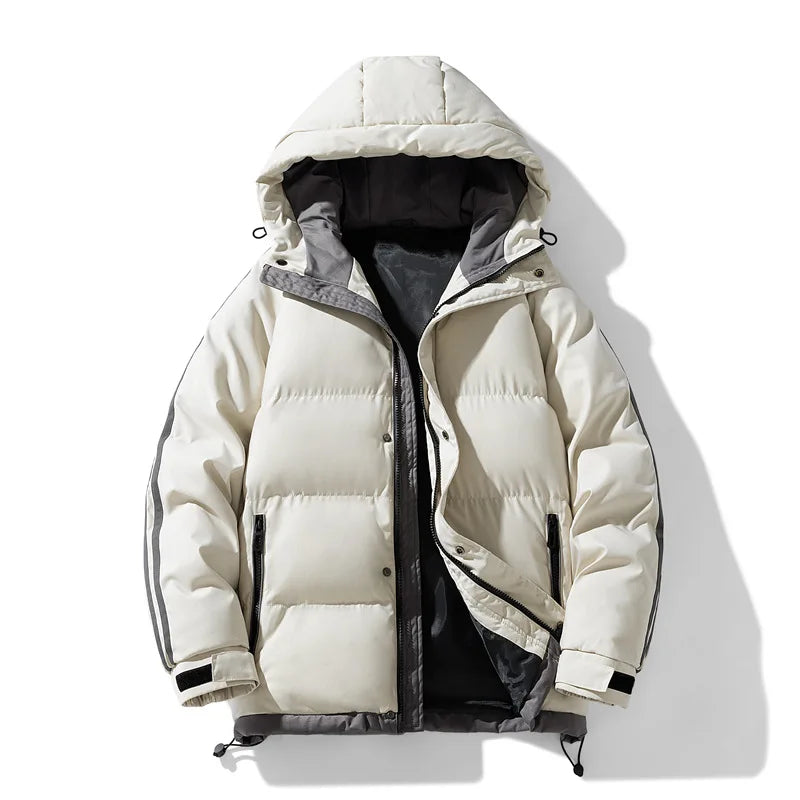 Men's Fashion Windbreaker Parka Winter Streetwear