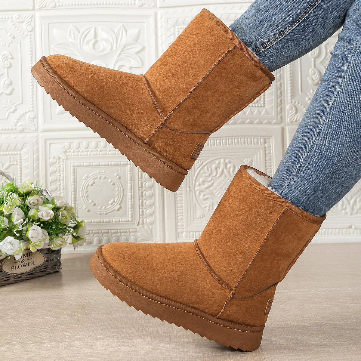 Waterproof Warm Casual Woman Booties 2026 New fashion