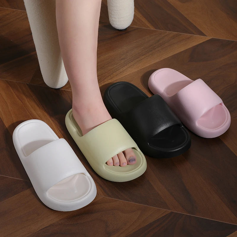 Holiday Sliders Thick Platform Shoe Non-Slip Couple