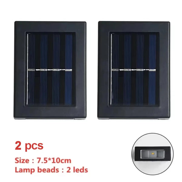 2leds 1pcs lamp 1 / Warm Light