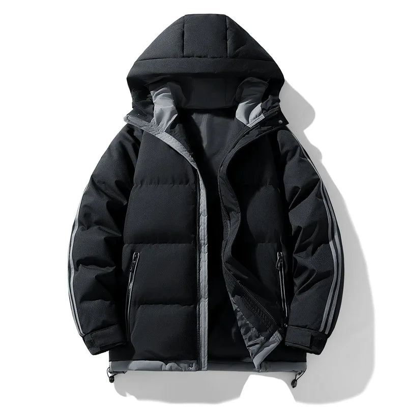 Men's Fashion Windbreaker Parka Winter Streetwear