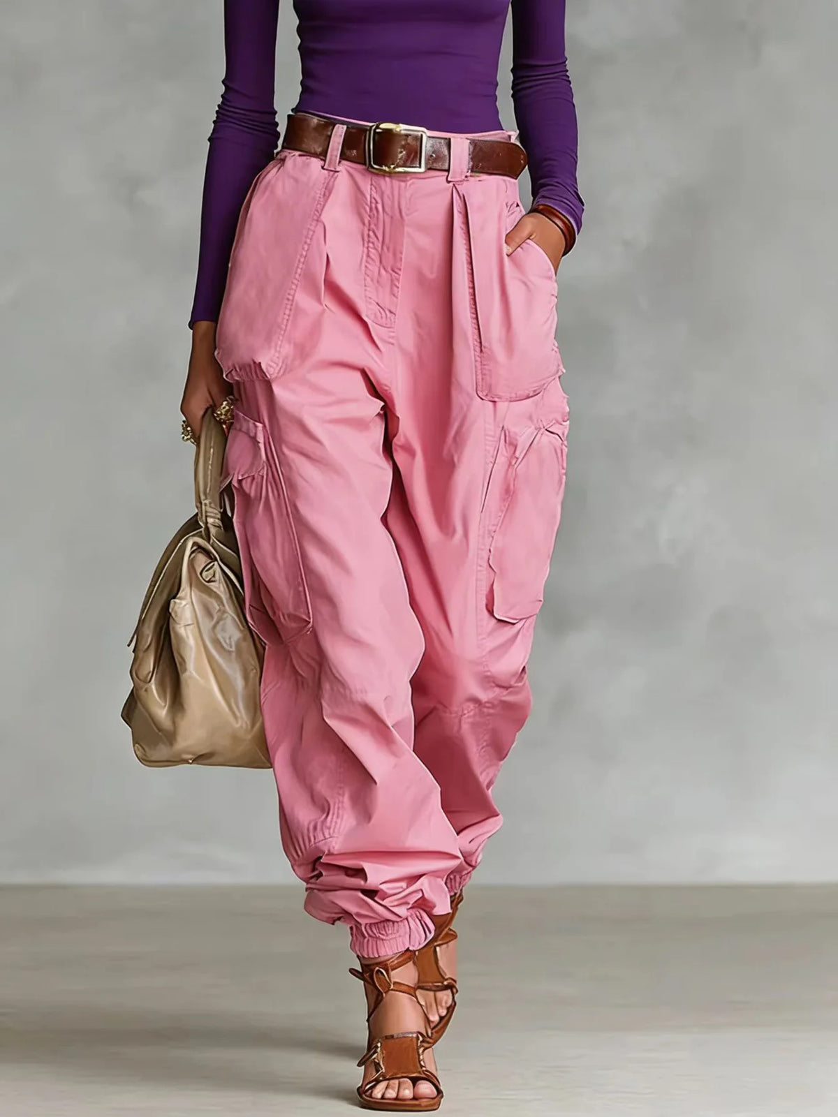 Vintage Casual Trousers For Women