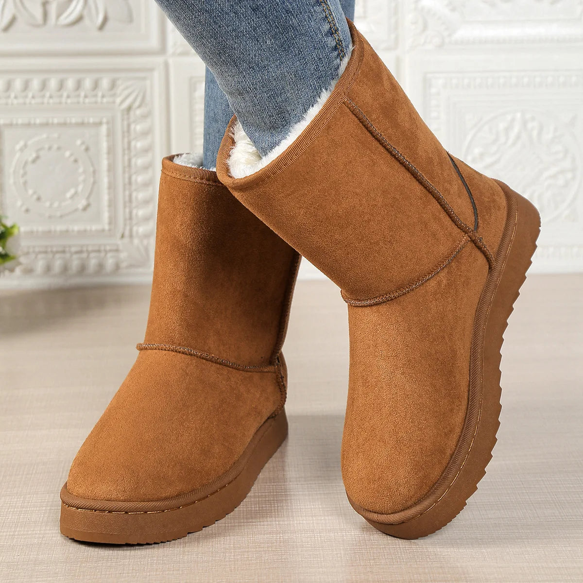 Waterproof Warm Casual Woman Booties 2026 New fashion