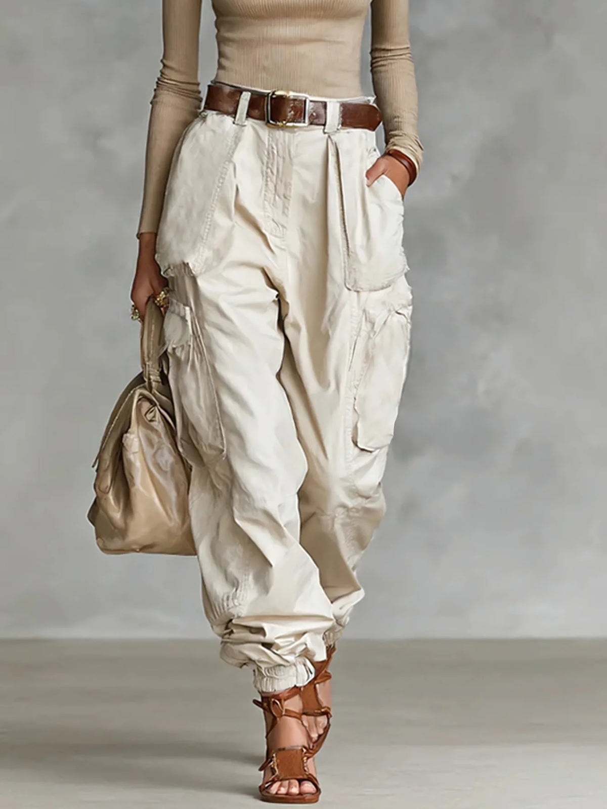 Vintage Casual Trousers For Women