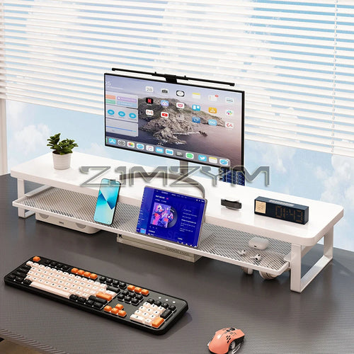 Office Storage Rack Monitor Raising Stand Holder