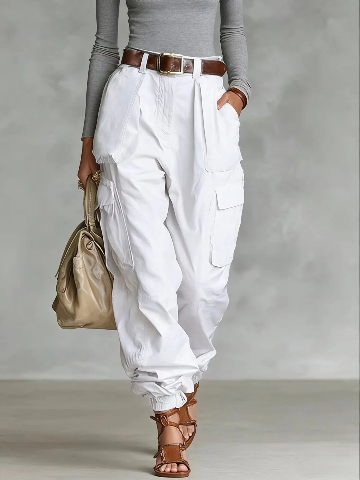 Vintage Casual Trousers For Women