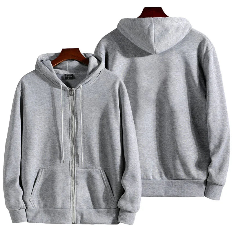 Zipper Hoodies Women/Men Long Sleeve Hooded