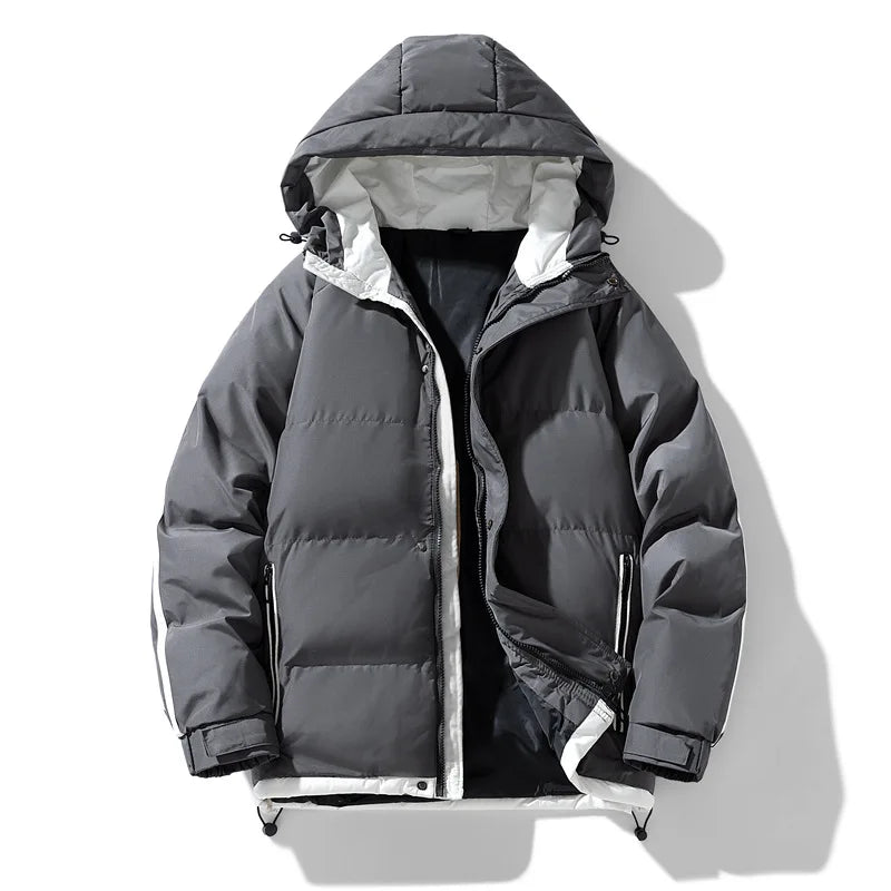 Men's Fashion Windbreaker Parka Winter Streetwear