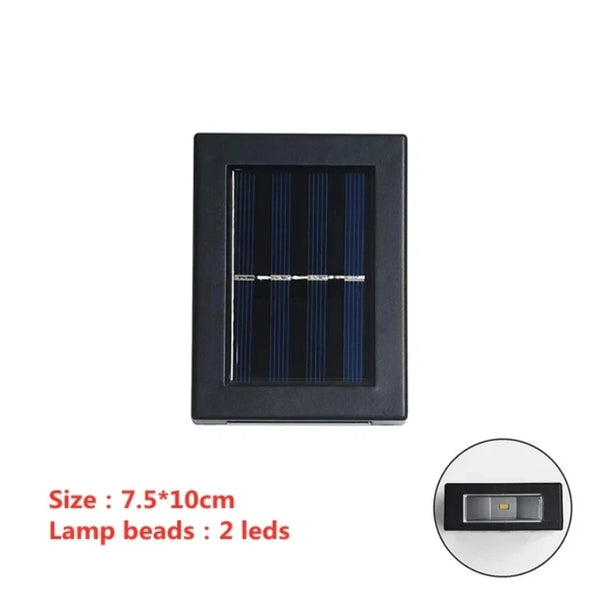 2leds 1pcs lamp / Warm Light