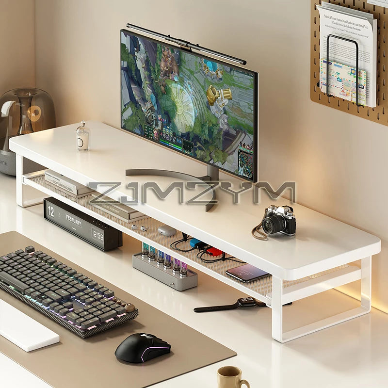 Office Storage Rack Monitor Raising Stand Holder