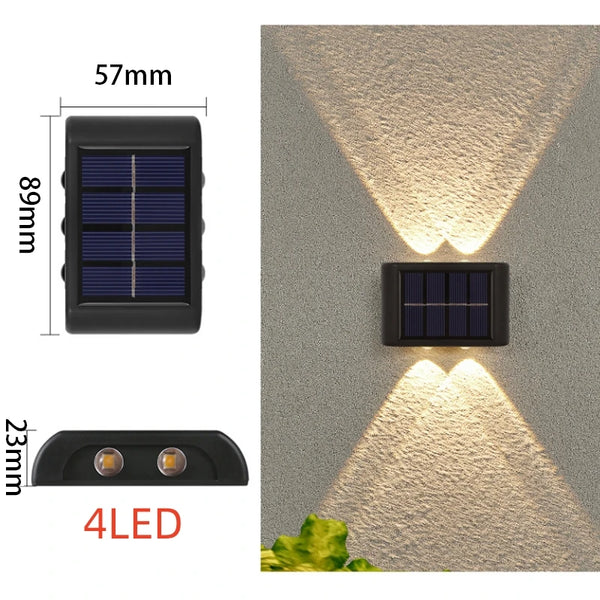 4leds 1pcs lamp / Warm Light