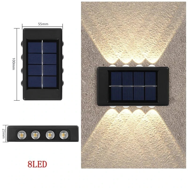 8leds 1pcs lamp / Warm Light